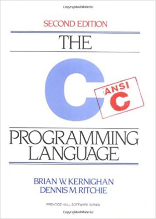  C Programming Language, 2nd Ed 