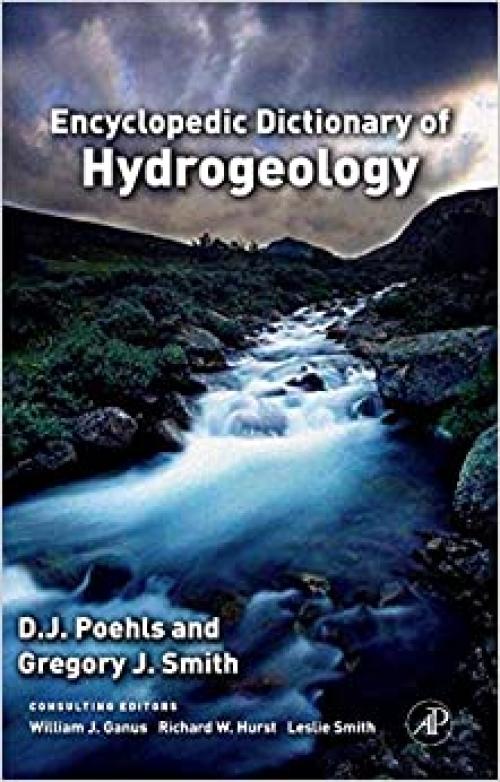  Encyclopedic Dictionary of Hydrogeology 