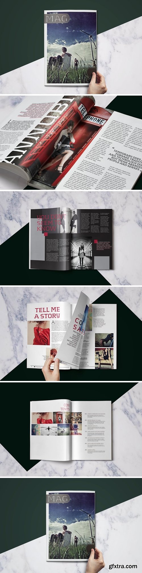 Elegant Magazine Template