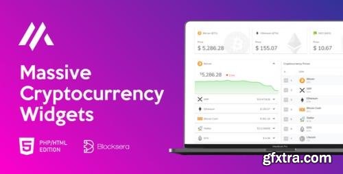 CodeCanyon - Massive Cryptocurrency Widgets v1.3.1 - PHP/HTML Edition - 23098271