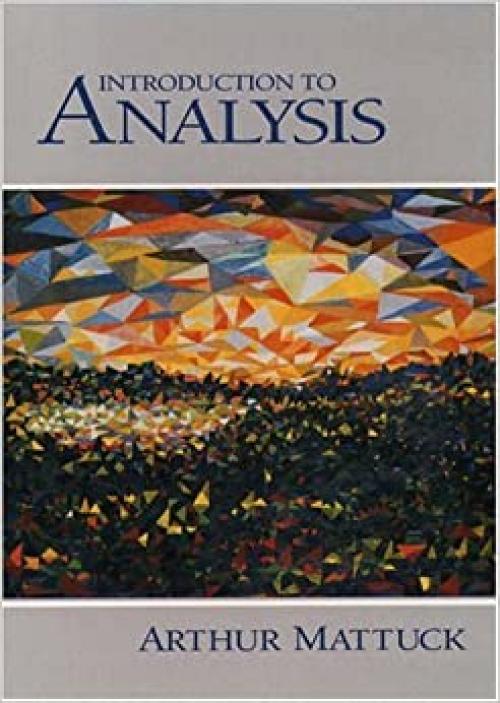  Introduction to Analysis 