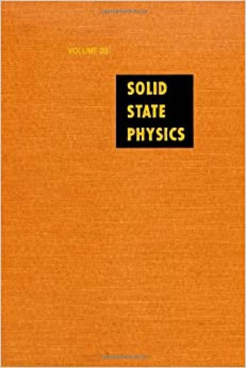  Solid State Physics: Advances in Research and Applications, Vol. 23 