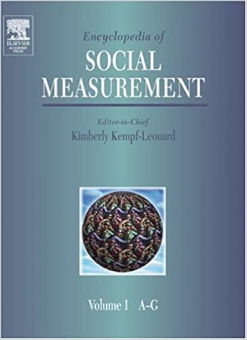  Encyclopedia of Social Measurement 