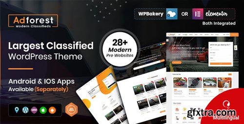 ThemeForest - AdForest v4.4.1 - Classified Ads WordPress Theme - 19481695 - NULLED