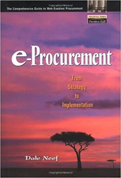  e-Procurement: From Strategy to Implementation 