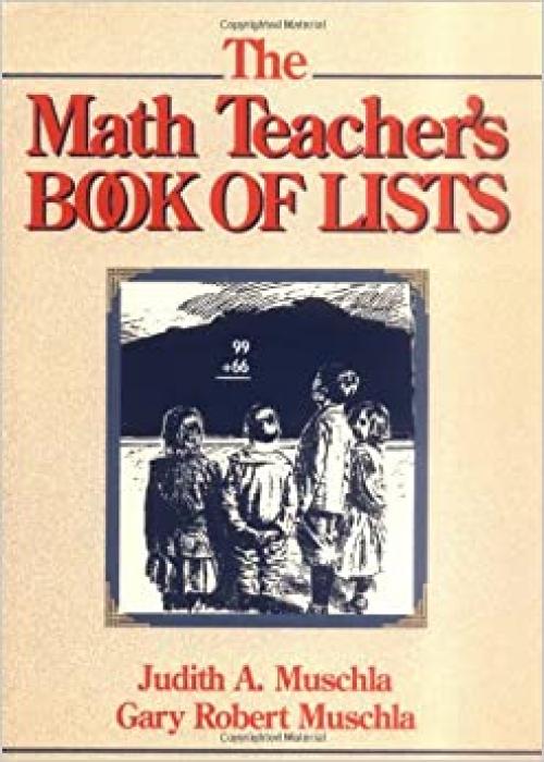  The Math Teacher's Book of Lists 