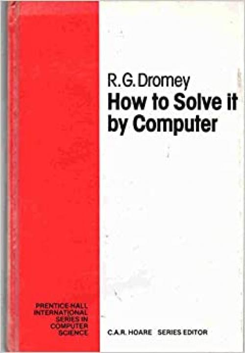  HOW TO SOLVE IT BY COMPUTER 