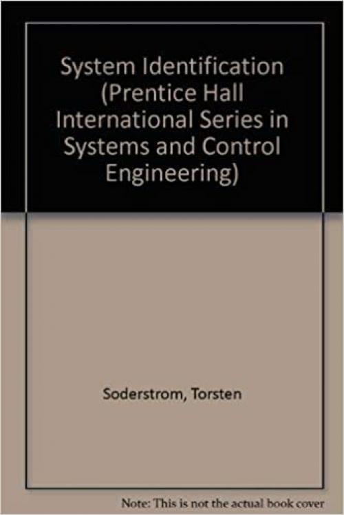  System Identification (Prentice Hall International Series in Systems and Control Engineering) 