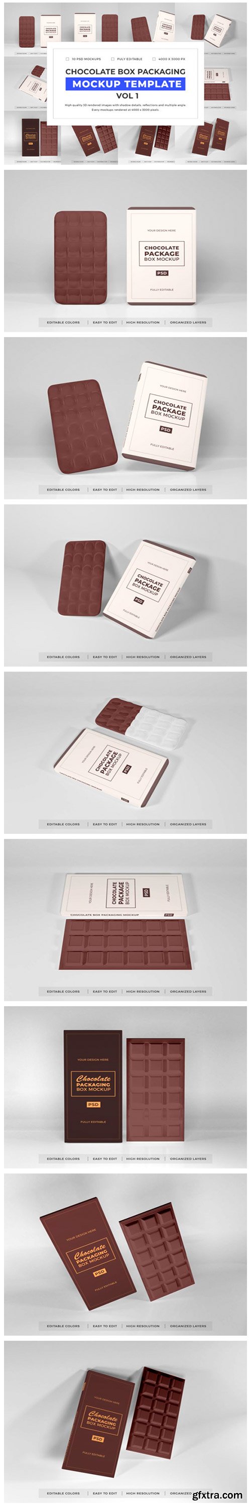 Chocolate Box Mockup Bundle Vol 1 6702384