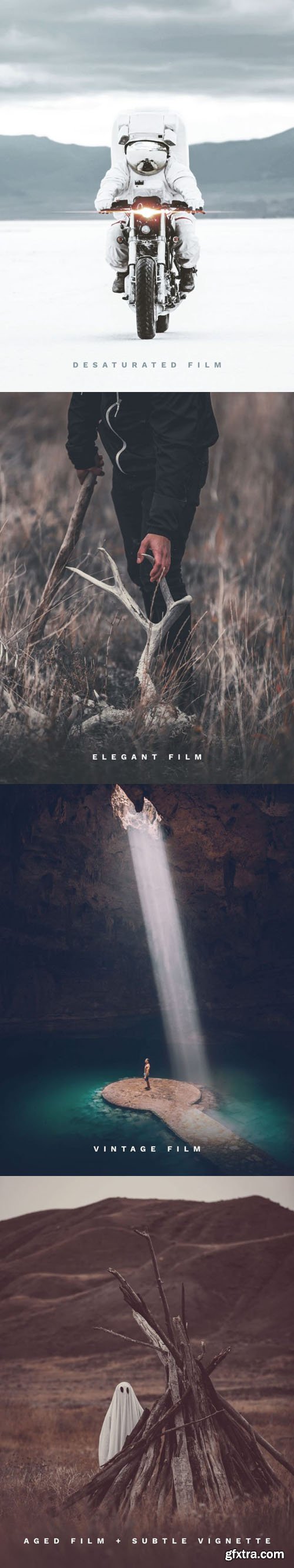 Film-Inspired - Cinematic Photoshop Actions [43 Actions]