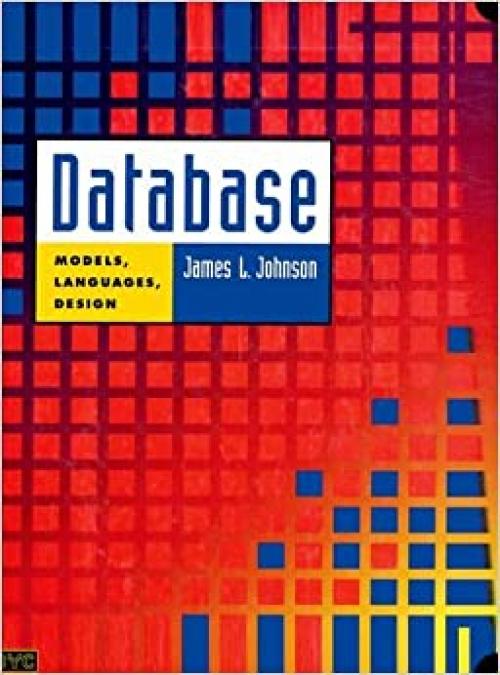  Database: Models, Languages, Design 