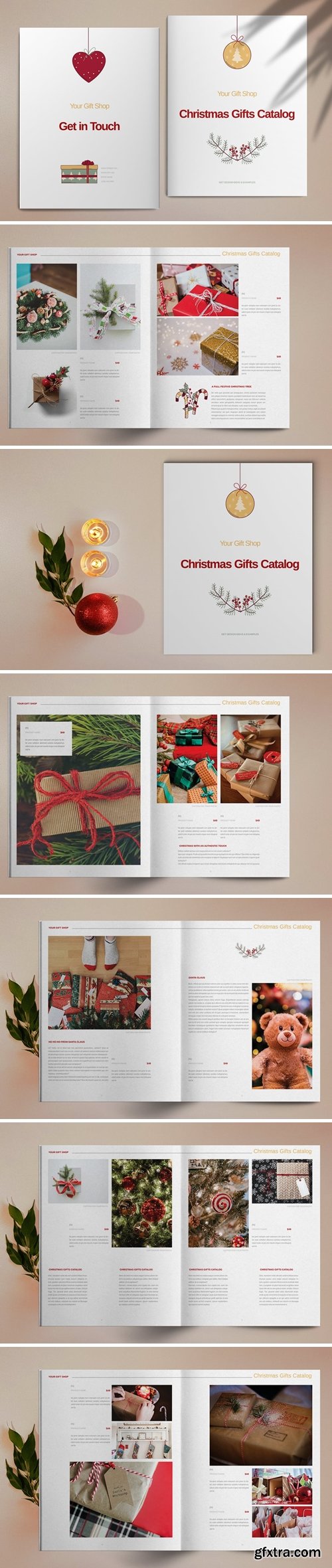 Christmas Gift Catalog Template