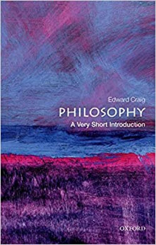  Philosophy: A Very Short Introduction 