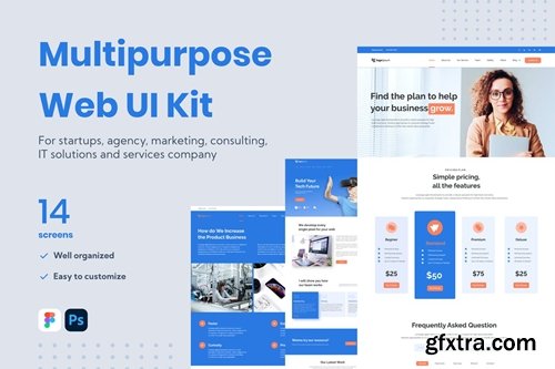 Multipurpose Web UI Kit