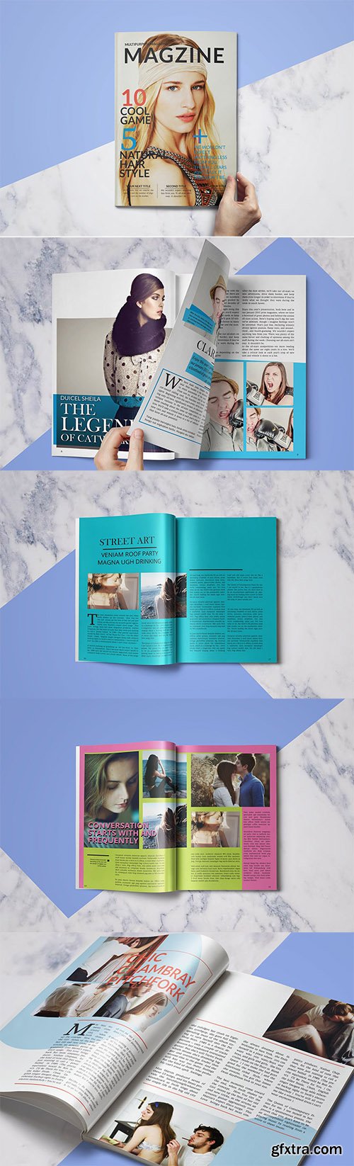 Lifestyle Magazine Template