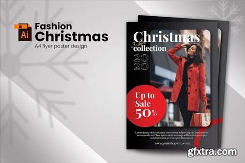 Christmas Sale Flyer Design Vol. 01