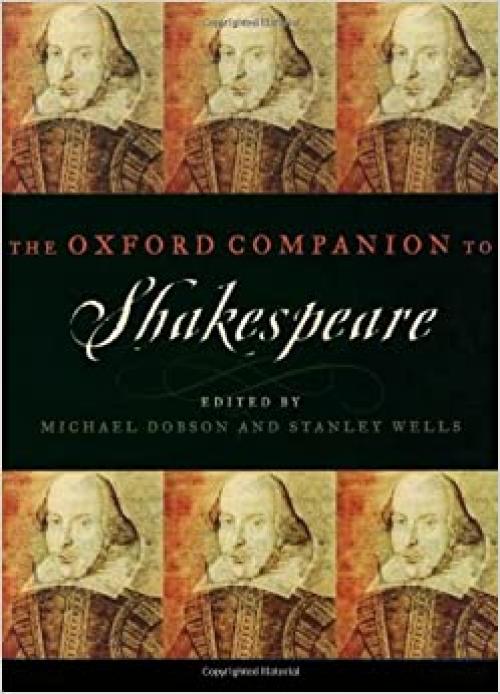  The Oxford Companion to Shakespeare 