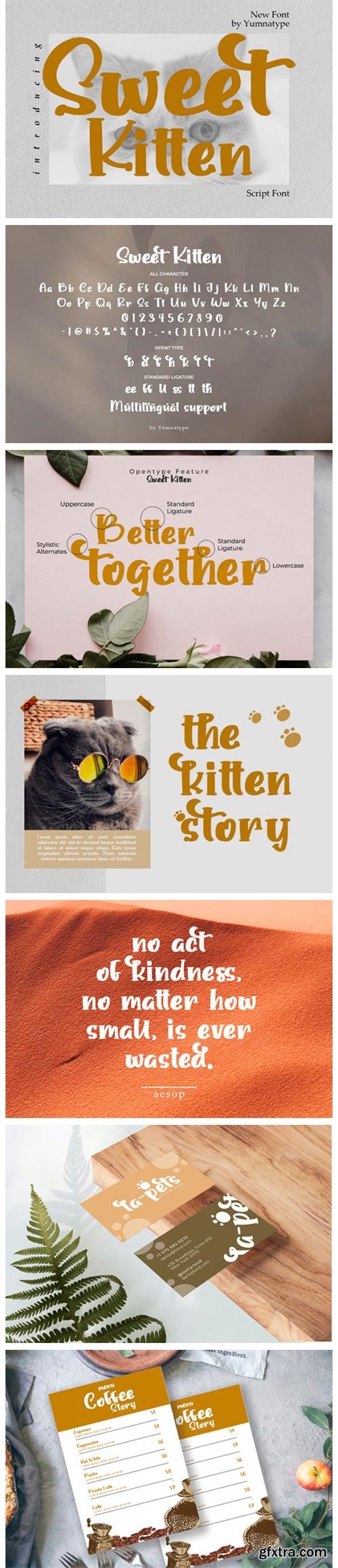 Sweet Kitten Font