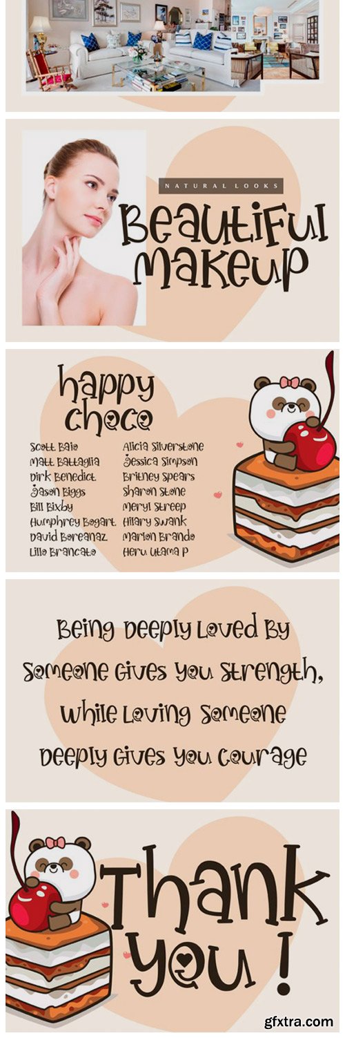 Happy Choco Font