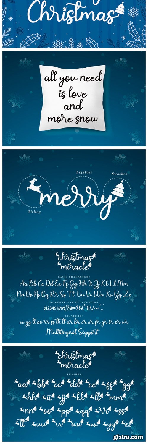 Christmas Miracle Font