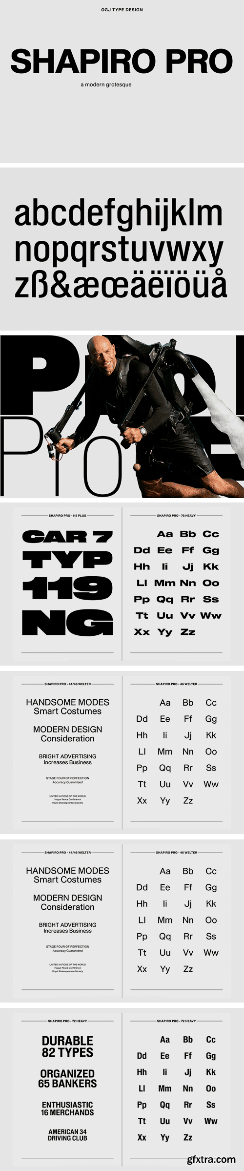 Shapiro Pro Font Family