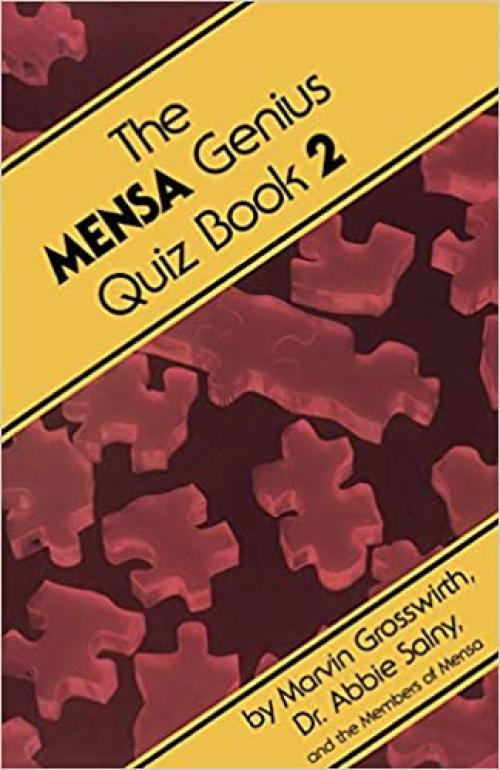  The Mensa Genius Quiz Book 2 