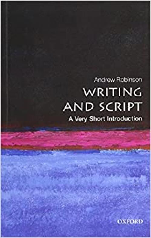  Writing and Script: A Very Short Introduction 