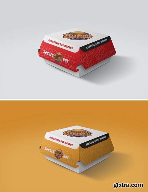 Burger Box Mockup