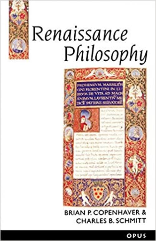  Renaissance Philosophy (A History of Western Philosophy, No 3) 