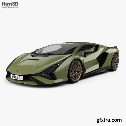 Lamborghini Sian 2020 3D model