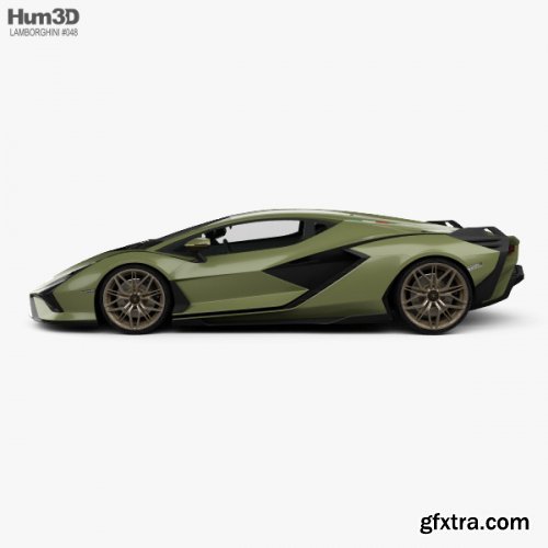 Lamborghini Sian 2020 3D model