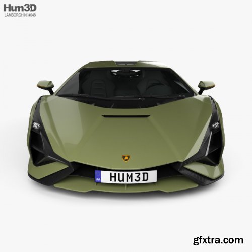 Lamborghini Sian 2020 3D model