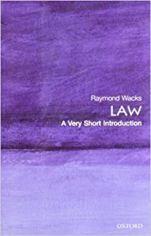  Law: A Very Short Introduction 