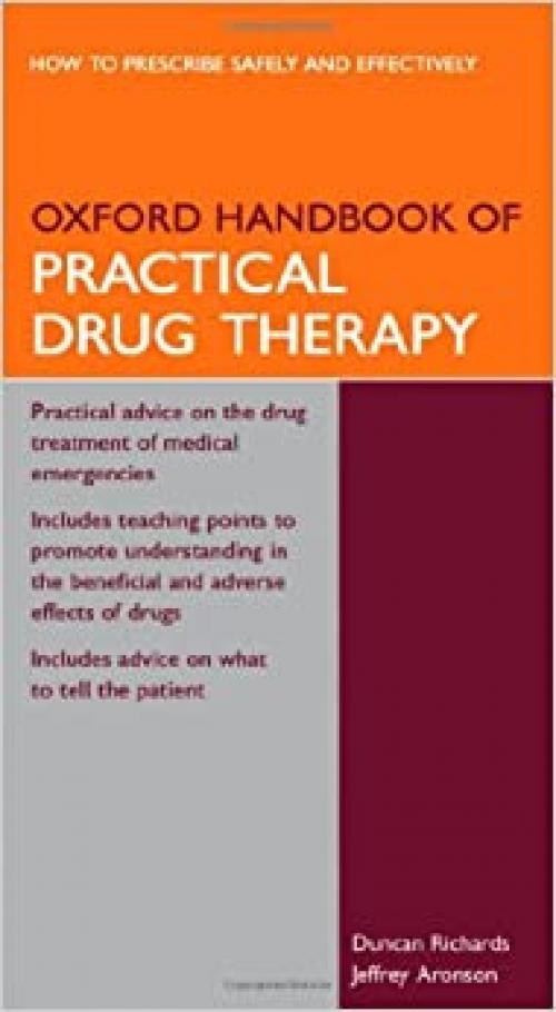  Oxford Handbook of Practical Drug Therapy (Oxford Handbooks Series) 