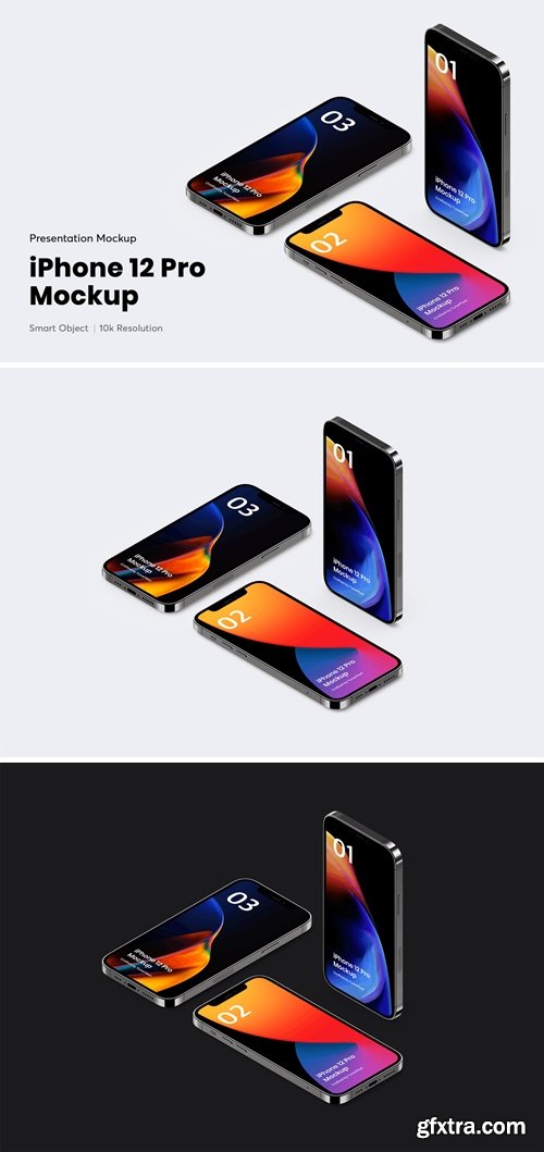 iPhone 12 Pro App Mockup