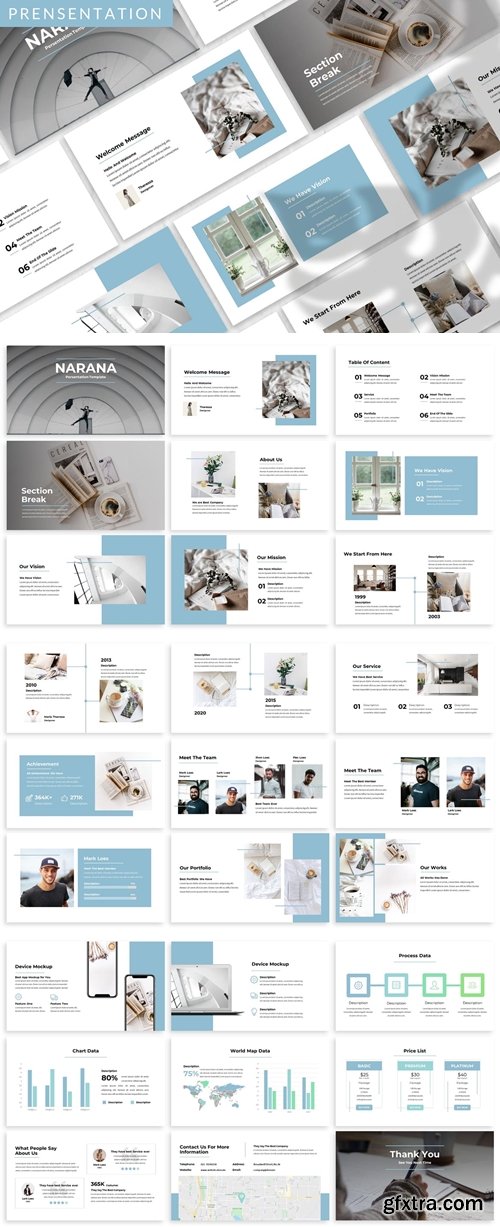 Narana - Business Presentation Template