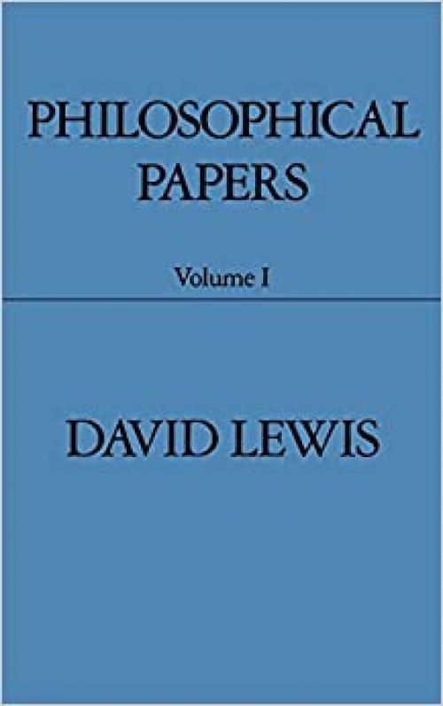  Philosophical Papers (Philosophical Papers (Oxford)) 