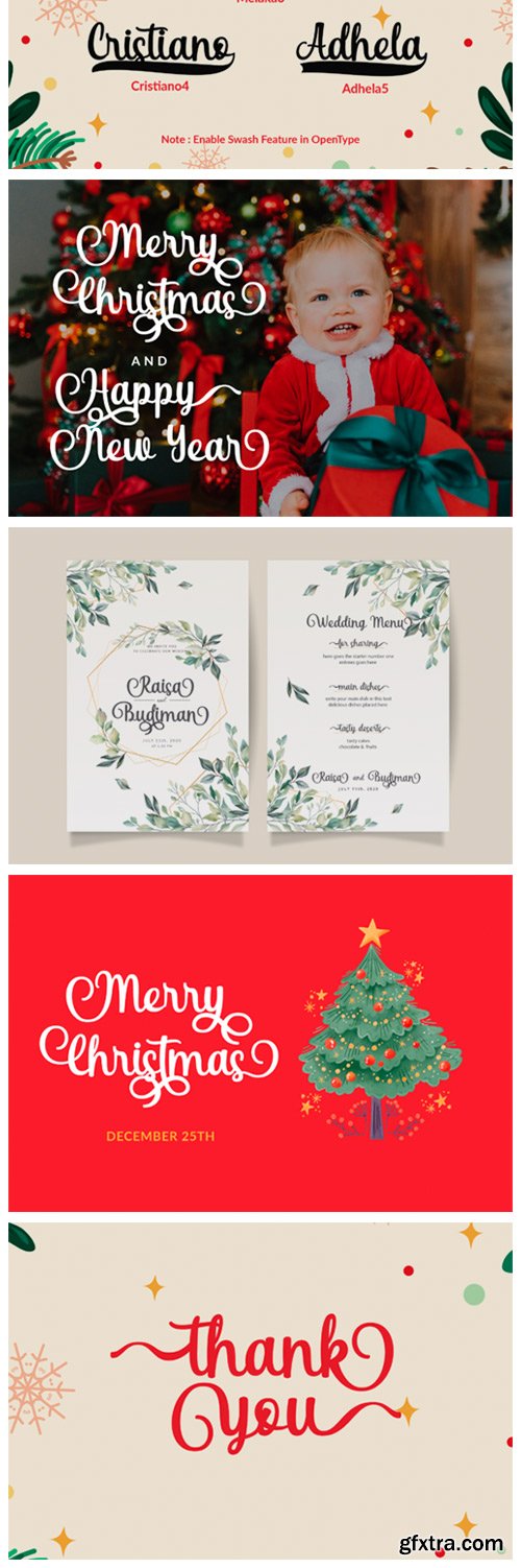 Christmas Halcyon Font