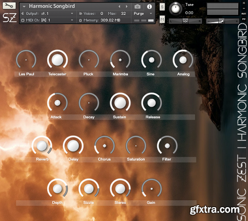 Sonic Zest Harmonic Songbird KONTAKT-DECiBEL