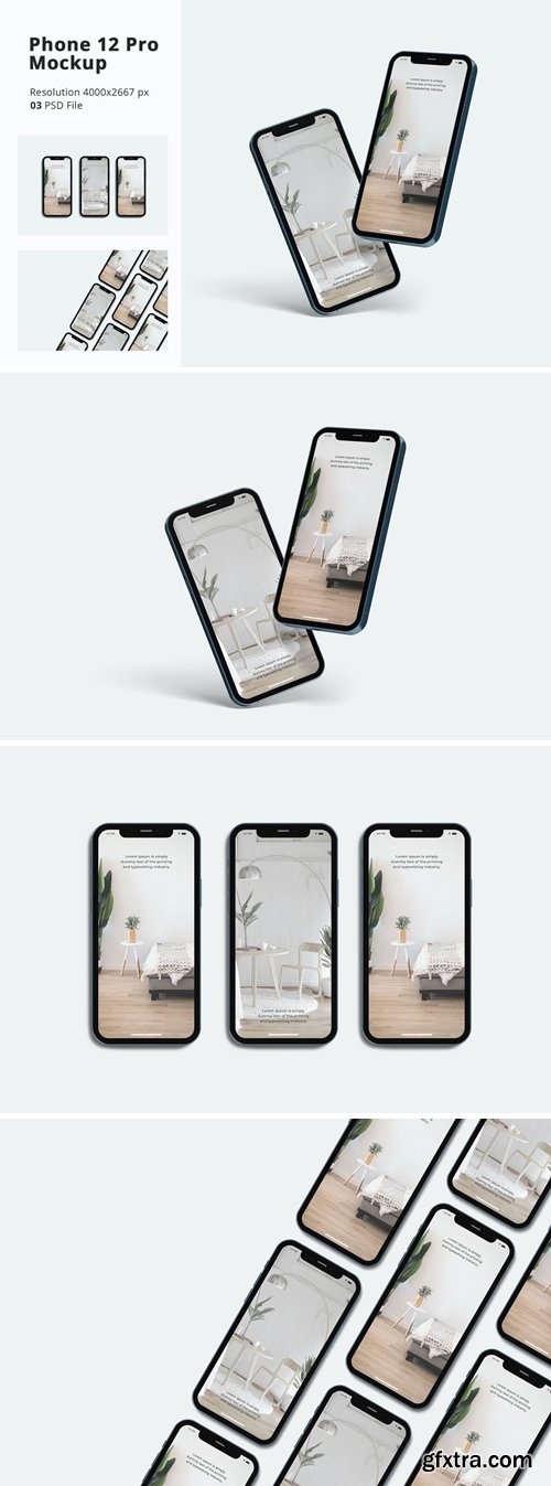 Phone 12 Pro Mockup Vol 02