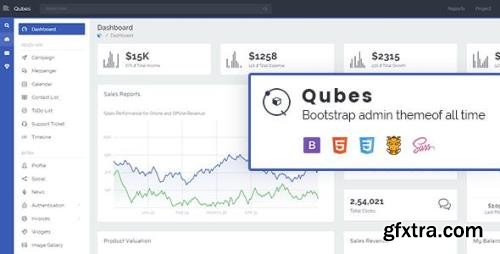 ThemeForest - Qubis v1.0.0 - Multipurpose Bootstrap Admin Template (Update: 26 September 20) - 28614307