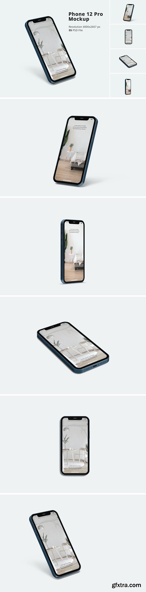 Phone 12 Pro Mockup Vol 03