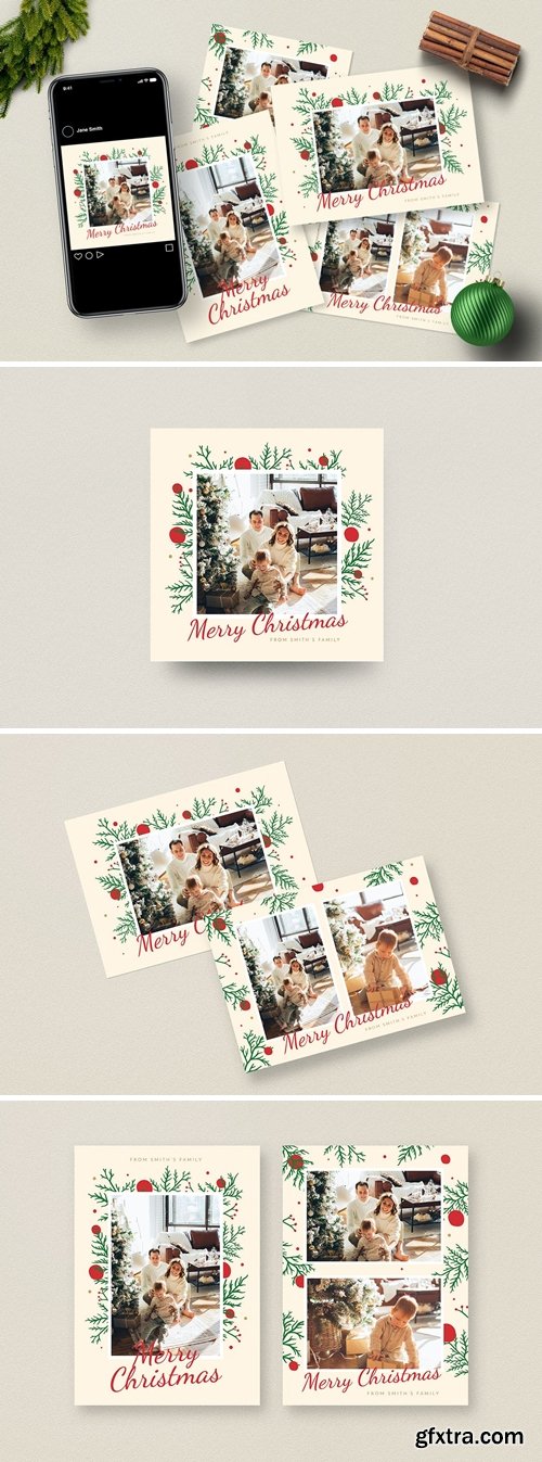 Christmas Photocard + Social Media