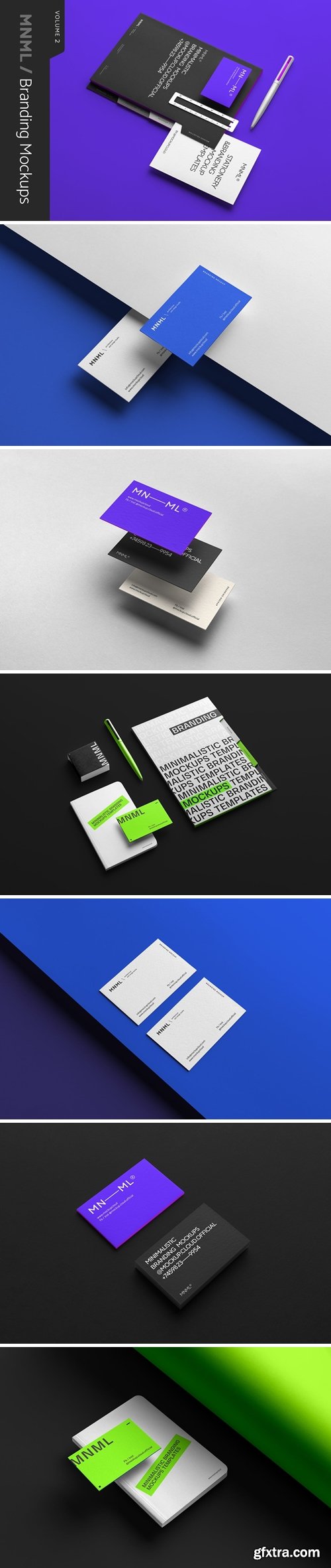 MNML / Branding Mockups Vol. 2