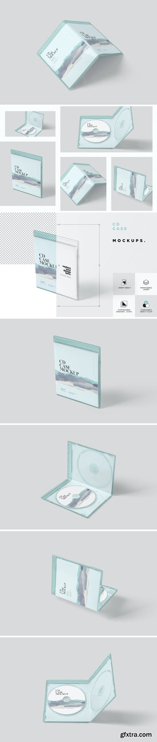 Blue Ray Case Mockups