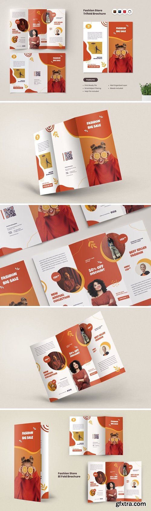 Fashion Trifold Brochure