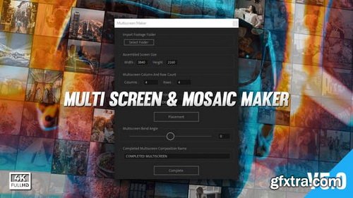 Videohive - Mosaic &amp; Multiscreen Maker Auto V5 - 19277984