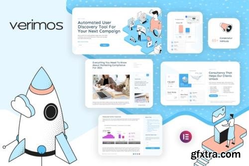 ThemeForest - Verimos v1.0.0 - Tech Startup & Digital Company Template Kit - 29543553