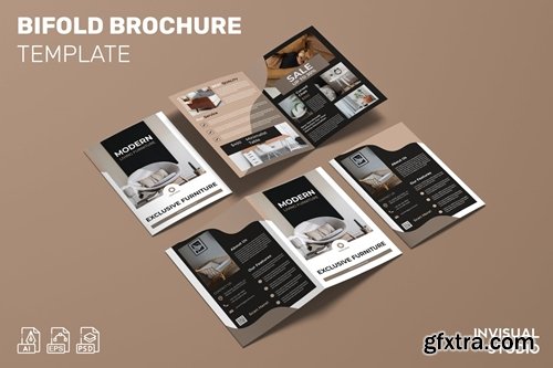 Exclusive Furniture - Bifold Brochure Template