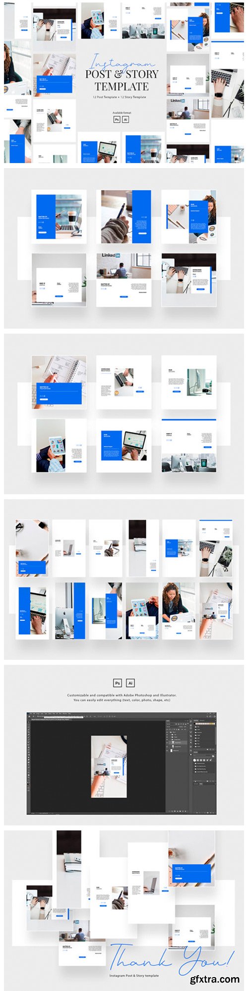 Elegant Business Instagram Template 6682421